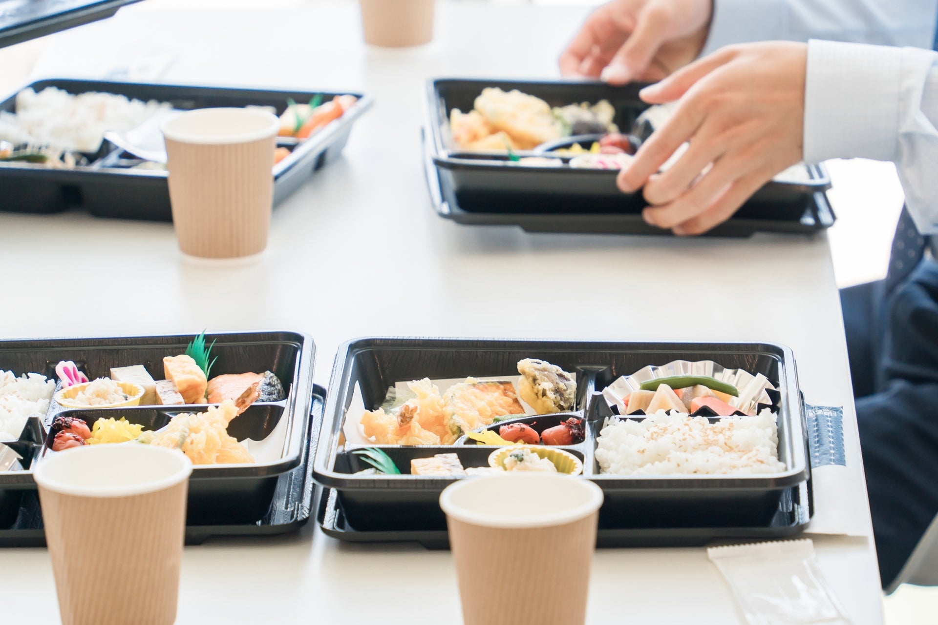 会議で出される仕出し弁当・宅配弁当