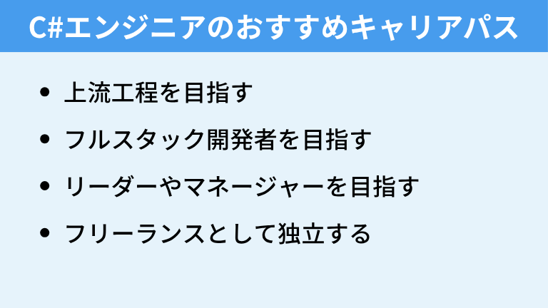 C#以外の開発スキルを磨いて年収を上げる