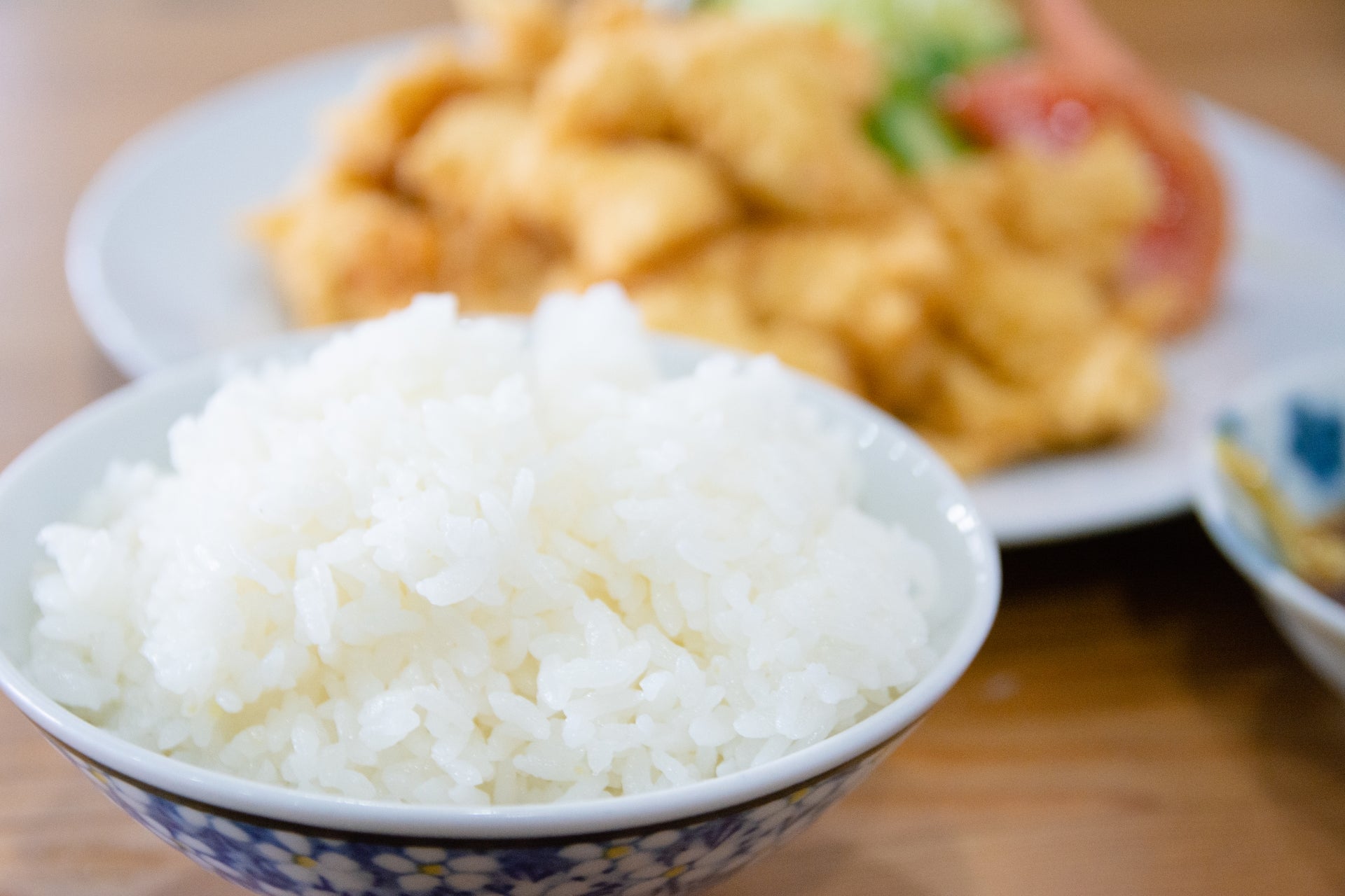 定食のごはん